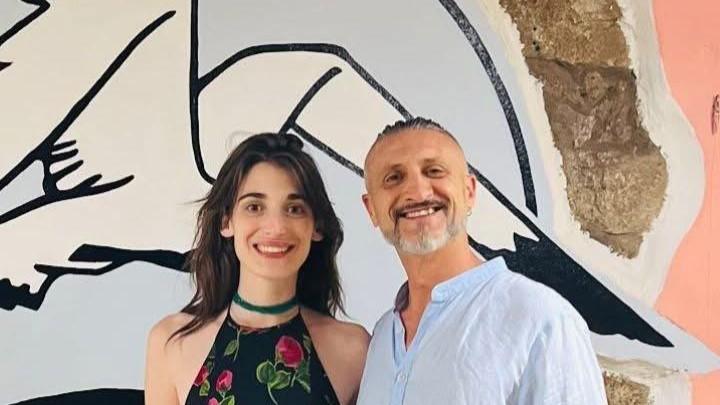 L’attrice Pilar Fogliati in vacanza in Sardegna