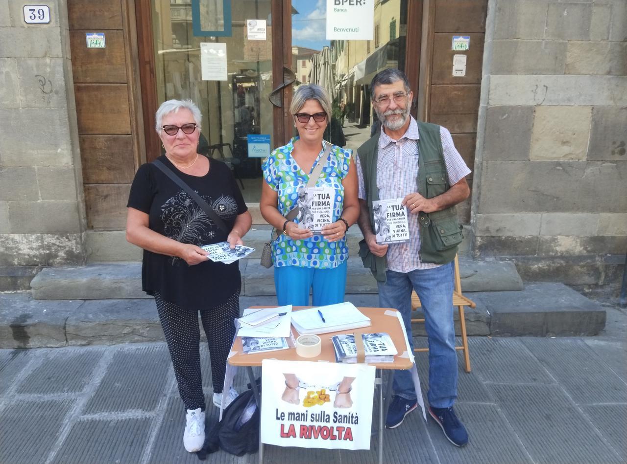 Abolire le tre macro Asl, la raccolta firme sbarca anche a Pistoia