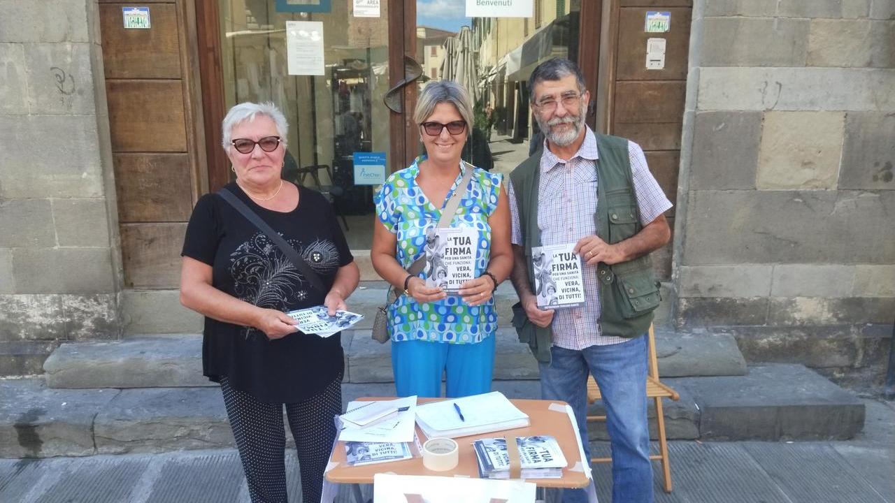Abolire le tre macro Asl, la raccolta firme sbarca anche a Pistoia