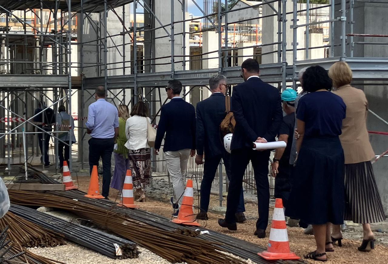 Il nuovo padiglione dell’ospedale di Argenta prende forma, come sarà