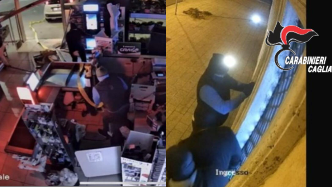 Colpi con spaccata nel sud Sardegna: arrestata banda sassarese