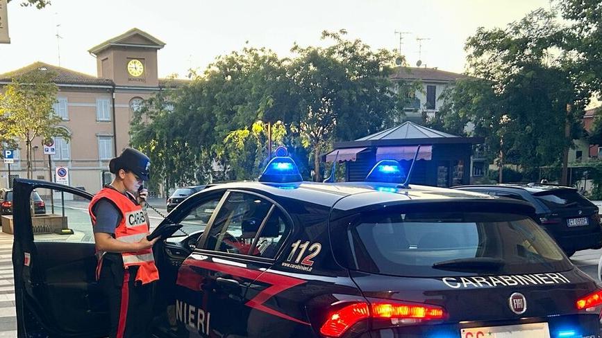I carabinieri a Fiorano (foto d'archivio)