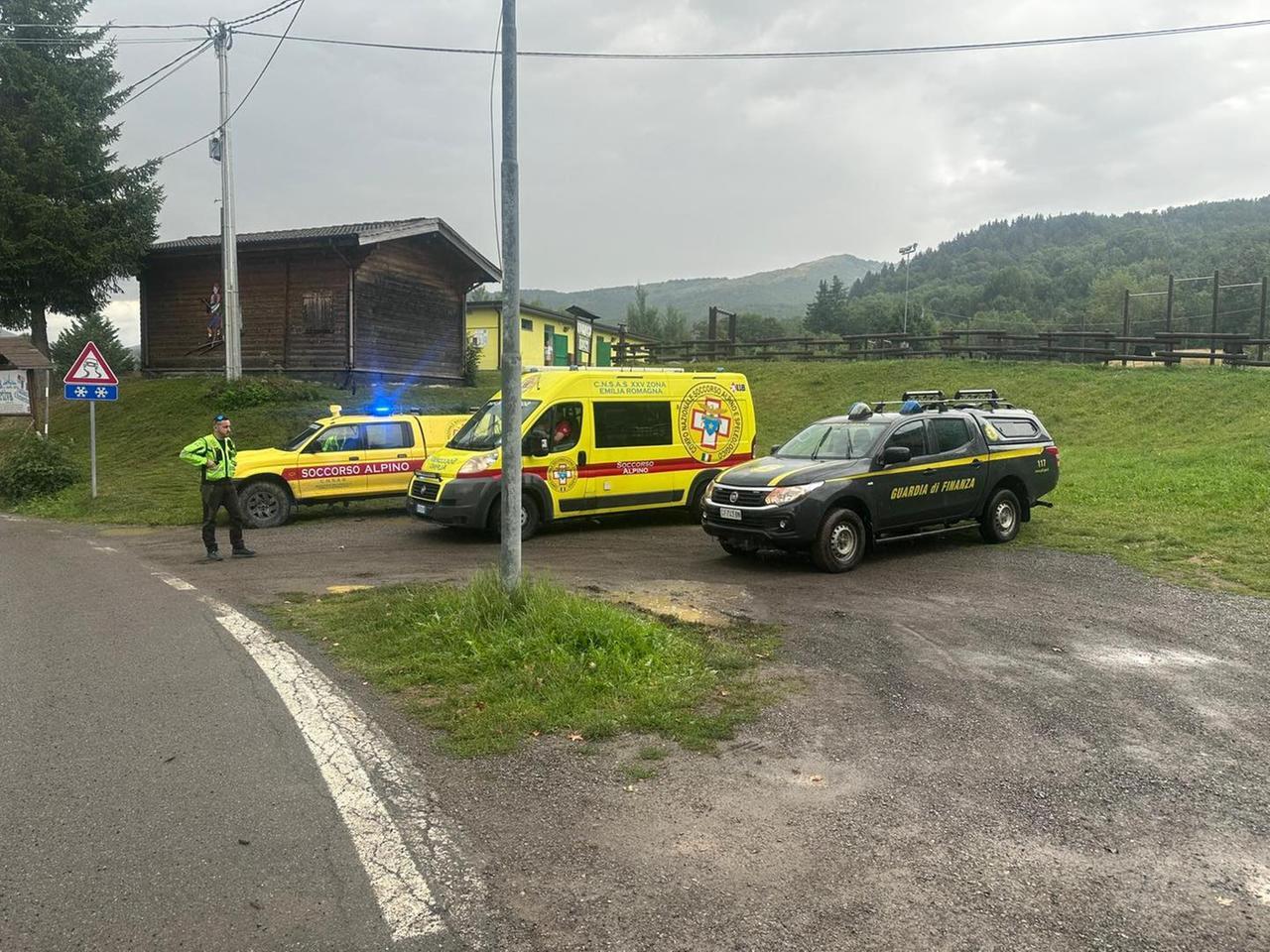 
	Soccorso alpino del Saer e della Guardia di Finanza sul posto

