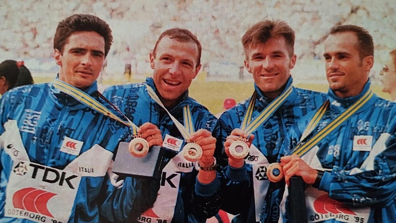 Due sardi volanti nella staffetta che conquistò lo storico bronzo di Göteborg ‘95