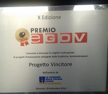 Il Comune è stato premiato a Riccione