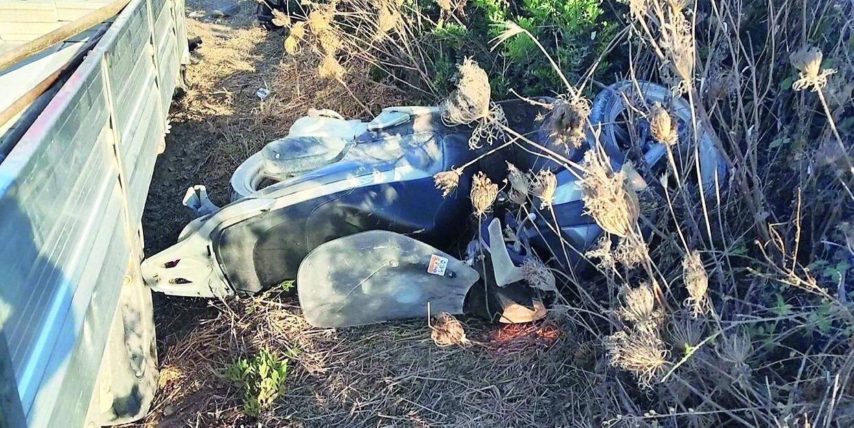 Scontro fra moto e furgone, gravissimo 24enne di Sassari