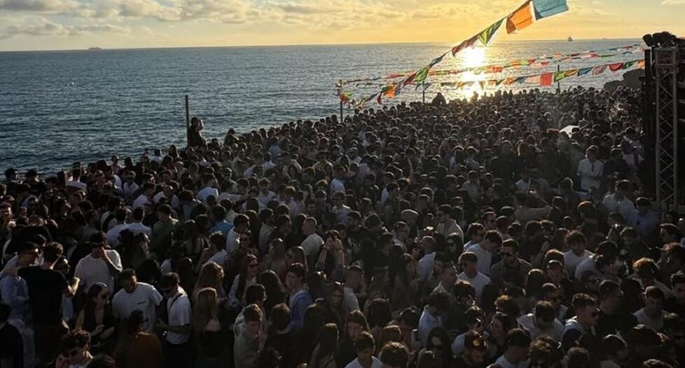 
	La discoteca piena durante un evento dello scorso aprile

