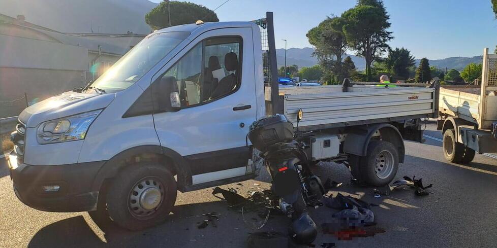 Lo scontro a Camaiore
