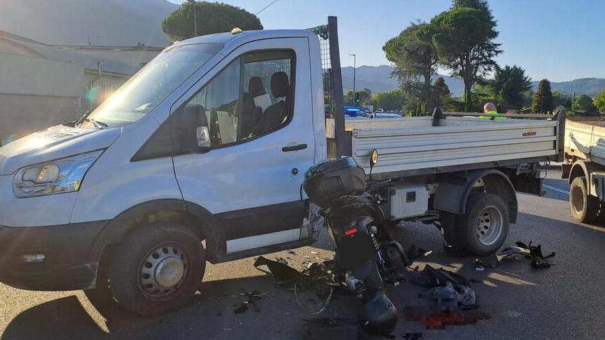 Lo scontro a Camaiore