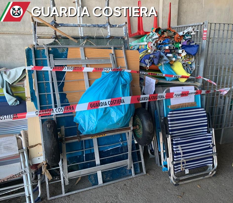 
	Il materiale&nbsp;sequestrato

