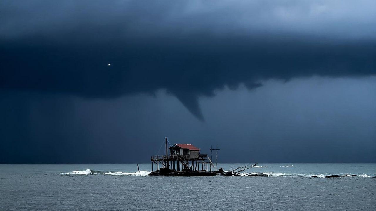 
	Cos&igrave; oggi a Marina di Pisa (foto Fabio Longaron)

