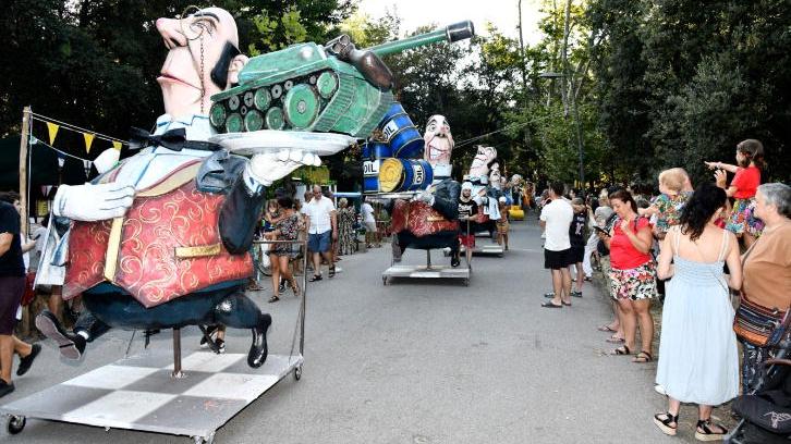 Una passata edizione del Carnevale d'agosto