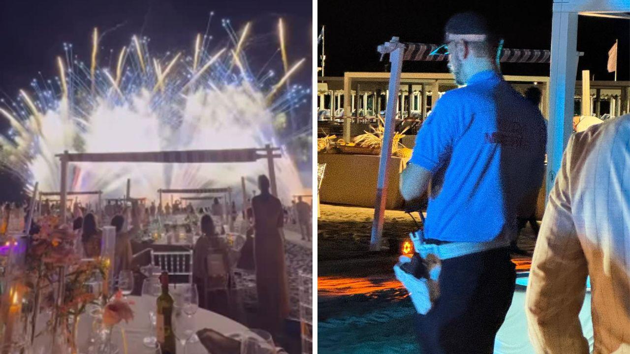 La festa e i controlli dei vigili urbani