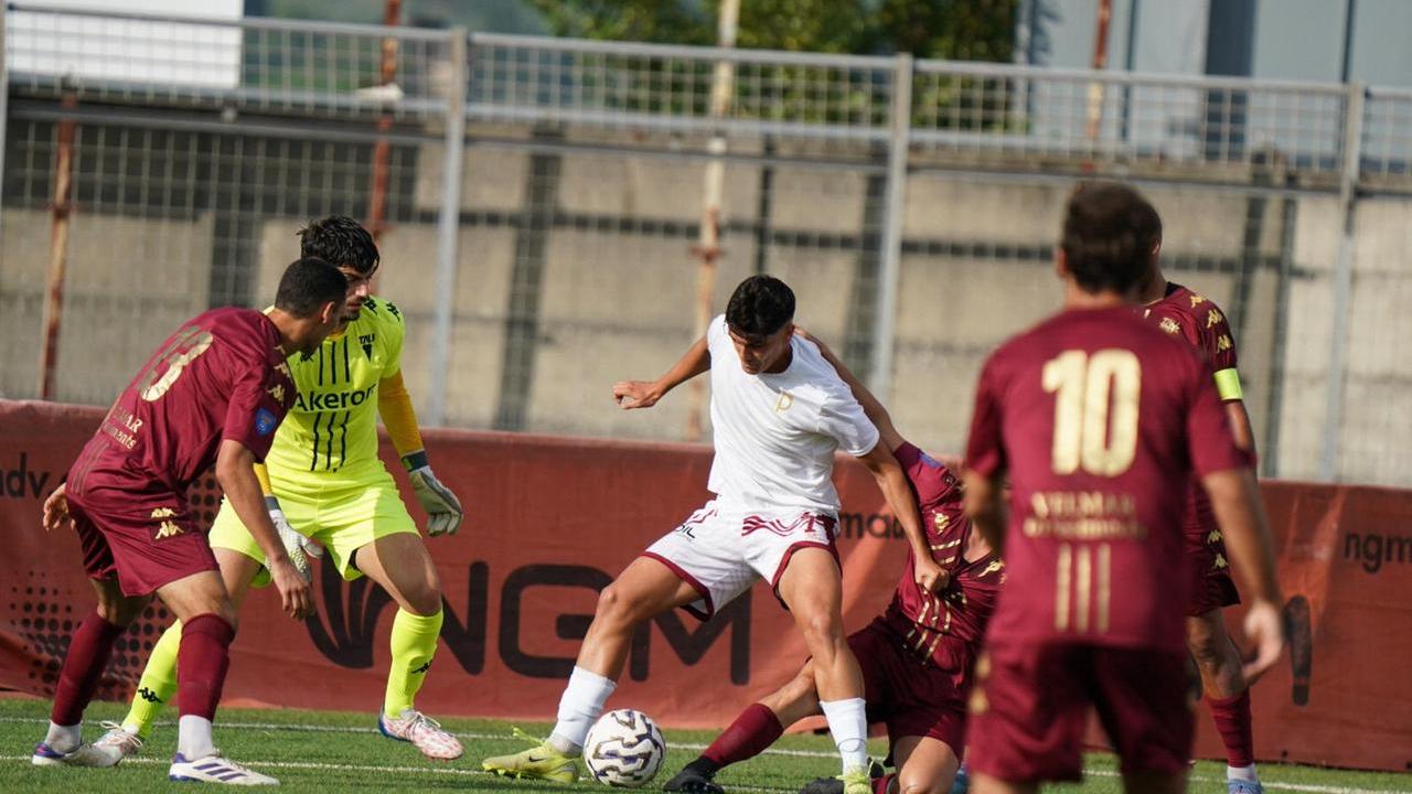 Un momento del match (foto Stick)