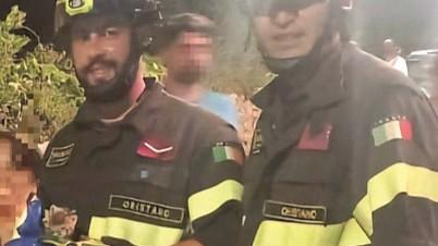 Gattini chiusi dentro una busta e gettati su un albero, salvati dai vigili del fuoco