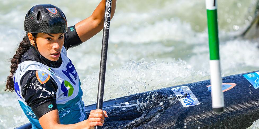 Canoa slalom, la ferrarese Borghi è Argento europeo