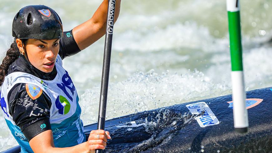 Canoa slalom, la ferrarese Borghi è Argento europeo