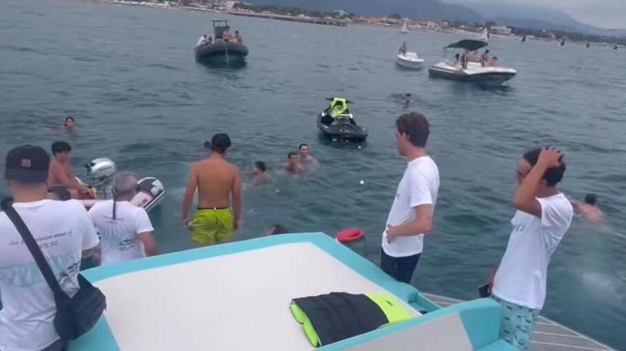 Un party oltre le boe a Forte