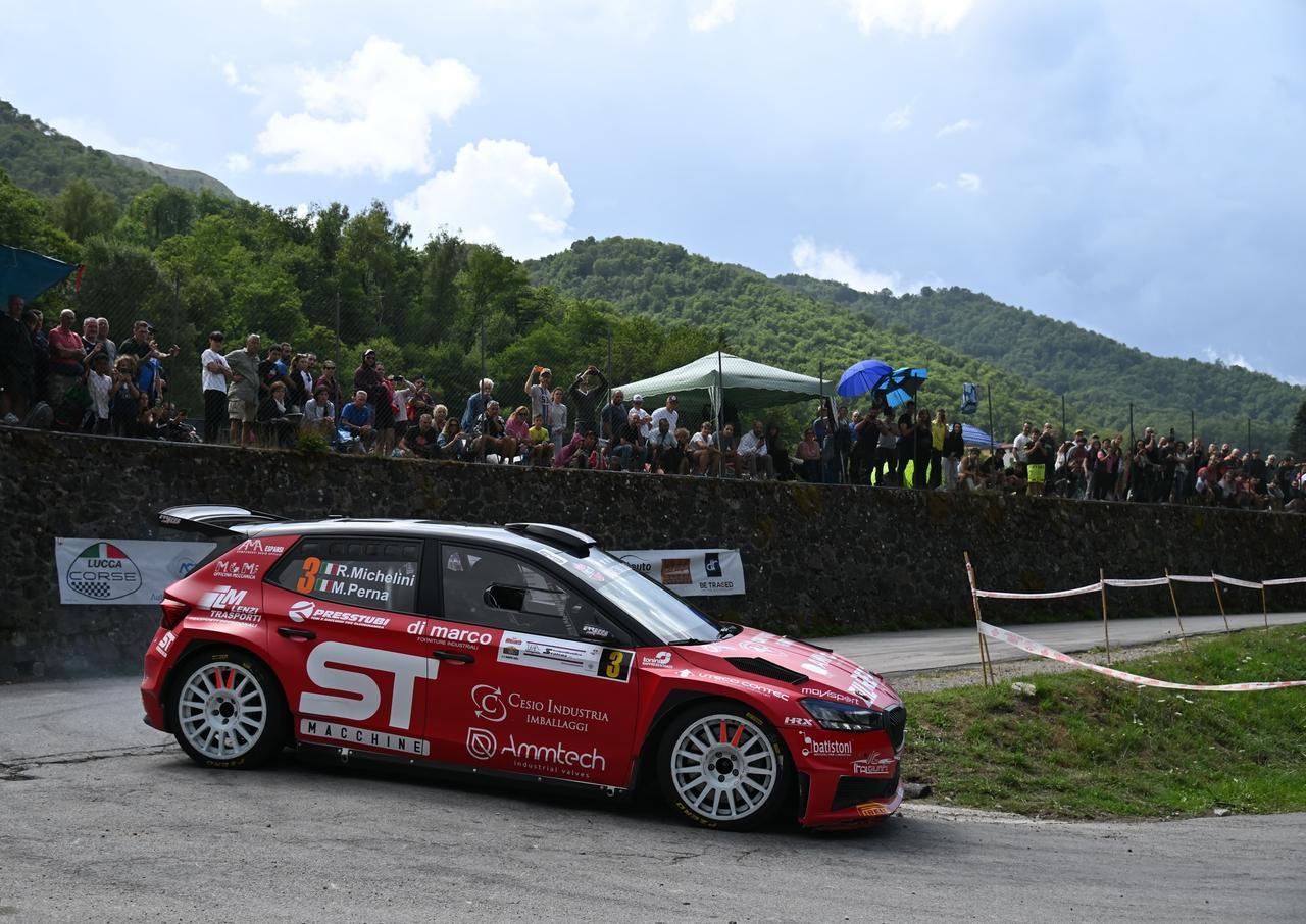 Rally, Michelini trionfa alla 60a Coppa Città di Lucca