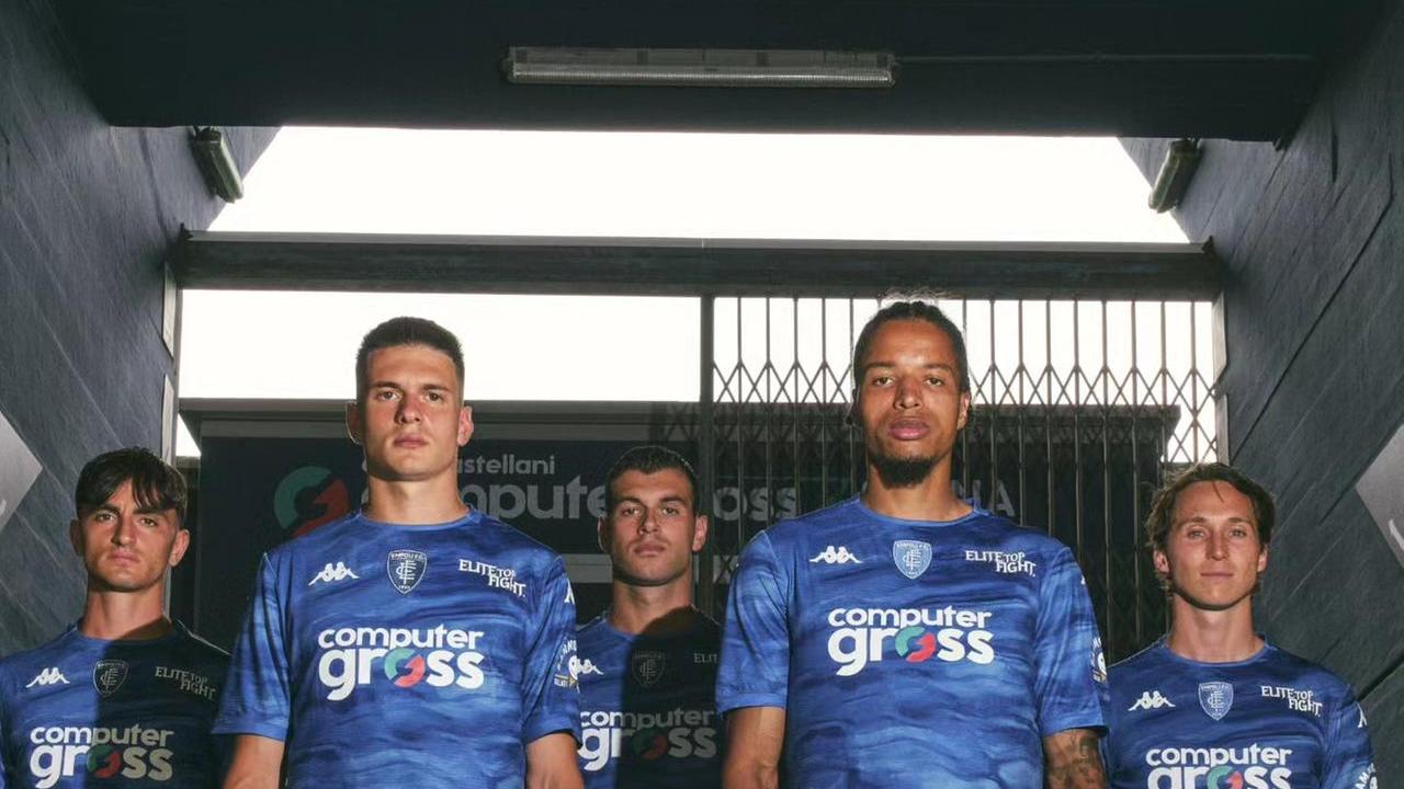 Empoli, ecco la maglia per la stagione 2025/2026