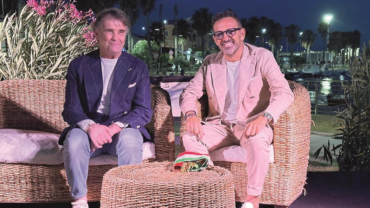 (Brunello Cucinelli e Giuseppe Fasolino, foto di Vanna Sanna)