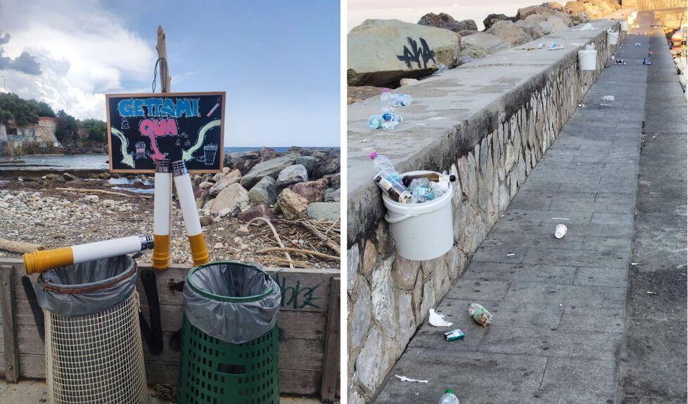 Livorno, l’idea anti-sporcizia: al Moletto bevuta gratis se raccogli i mozziconi