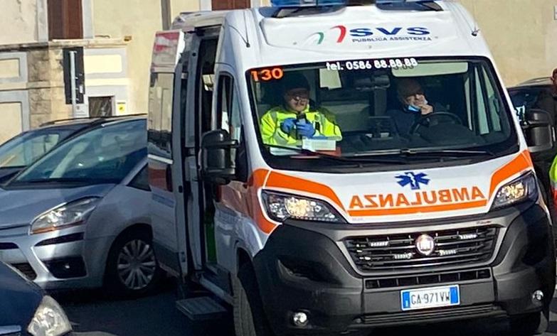 
	Un'ambulanza della Svs (foto d'archivio)

