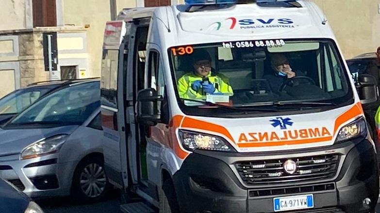 Un'ambulanza della Svs (foto d'archivio)