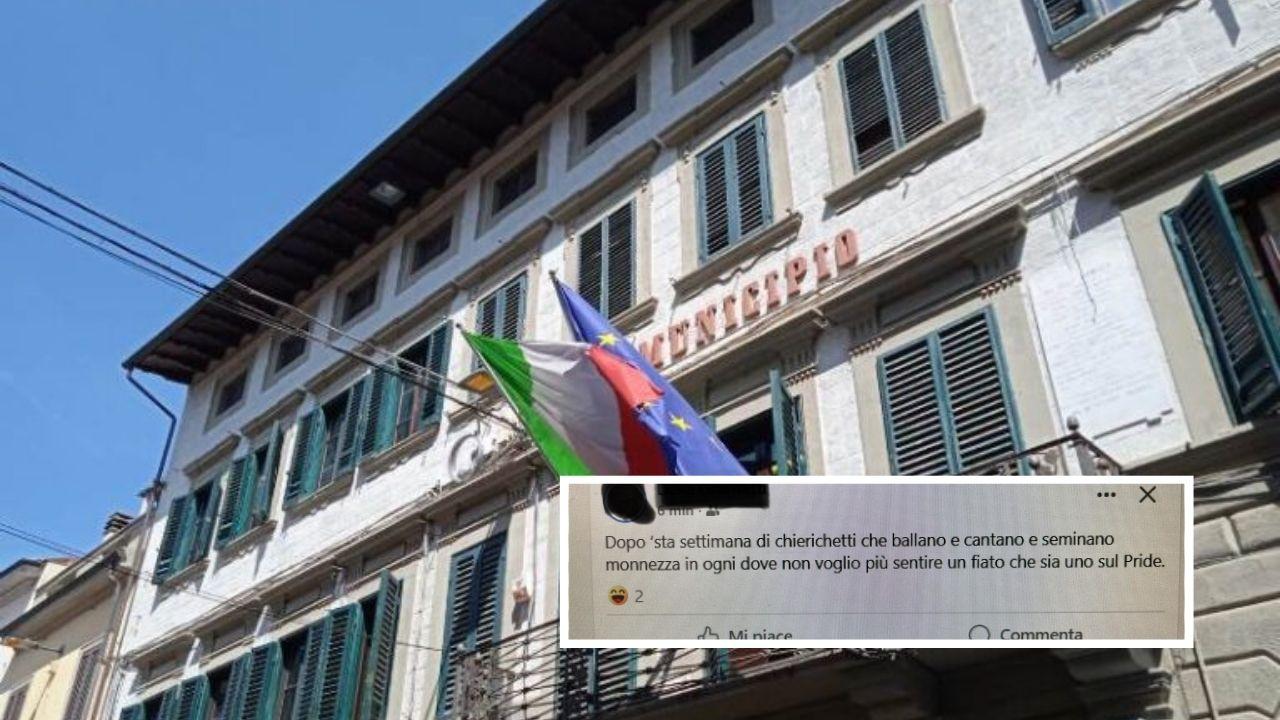 Pontedera, polemica per il post sul Giubileo della dipendente comunale: «Chierichetti che seminano monnezza» – La risposta del Comune