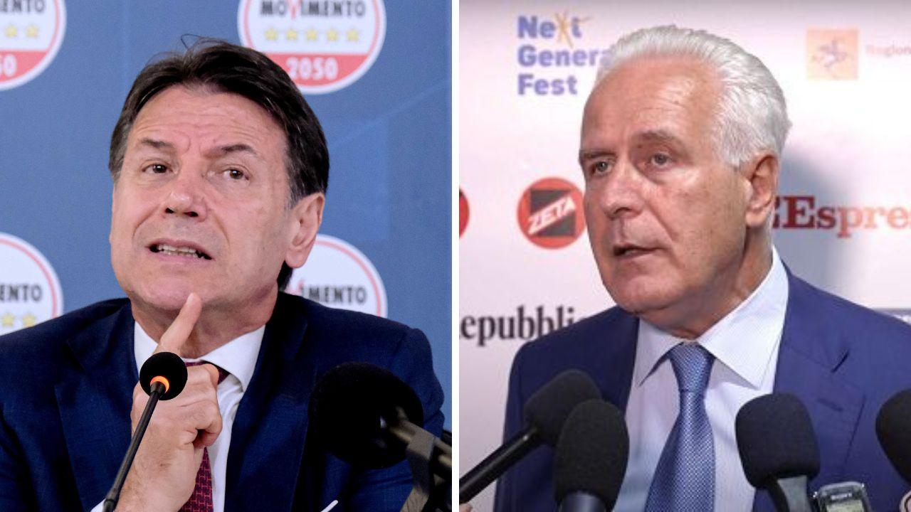 Giuseppe Conte e Eugenio Giani