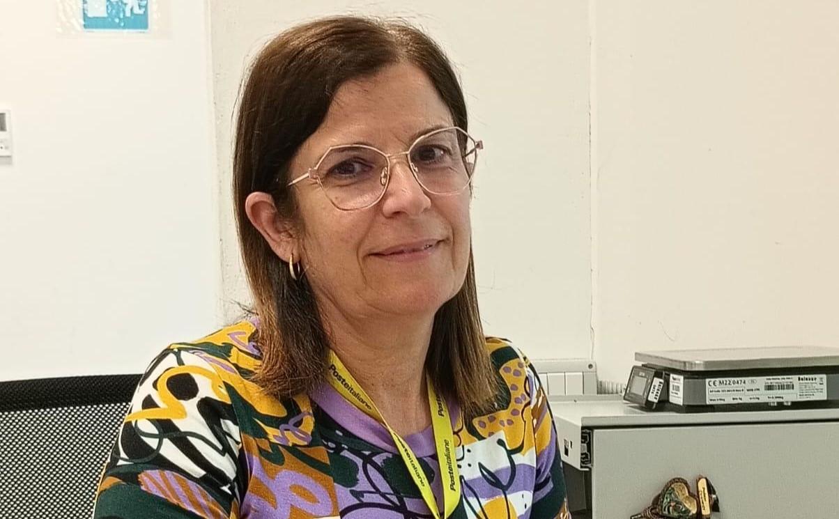 
	Cinzia Ledda, la direttrice dell'ufficio postale di Sedilo

