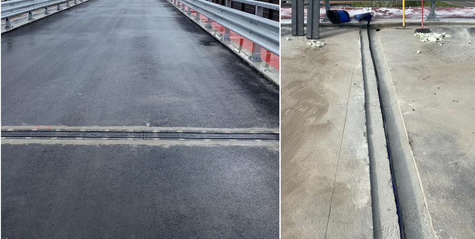 
	I giunti di dilatazione sul ponte Veggia


