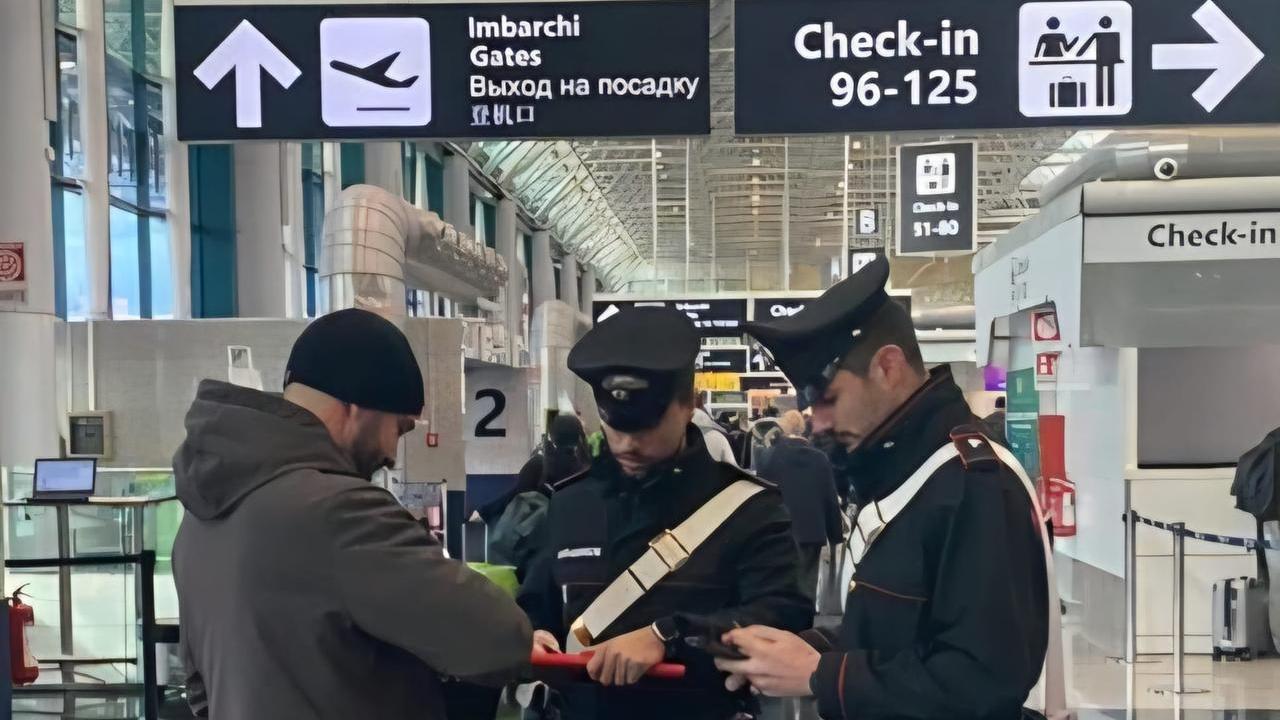 Un chilo di ketamina in valigia: arrestato corriere della droga