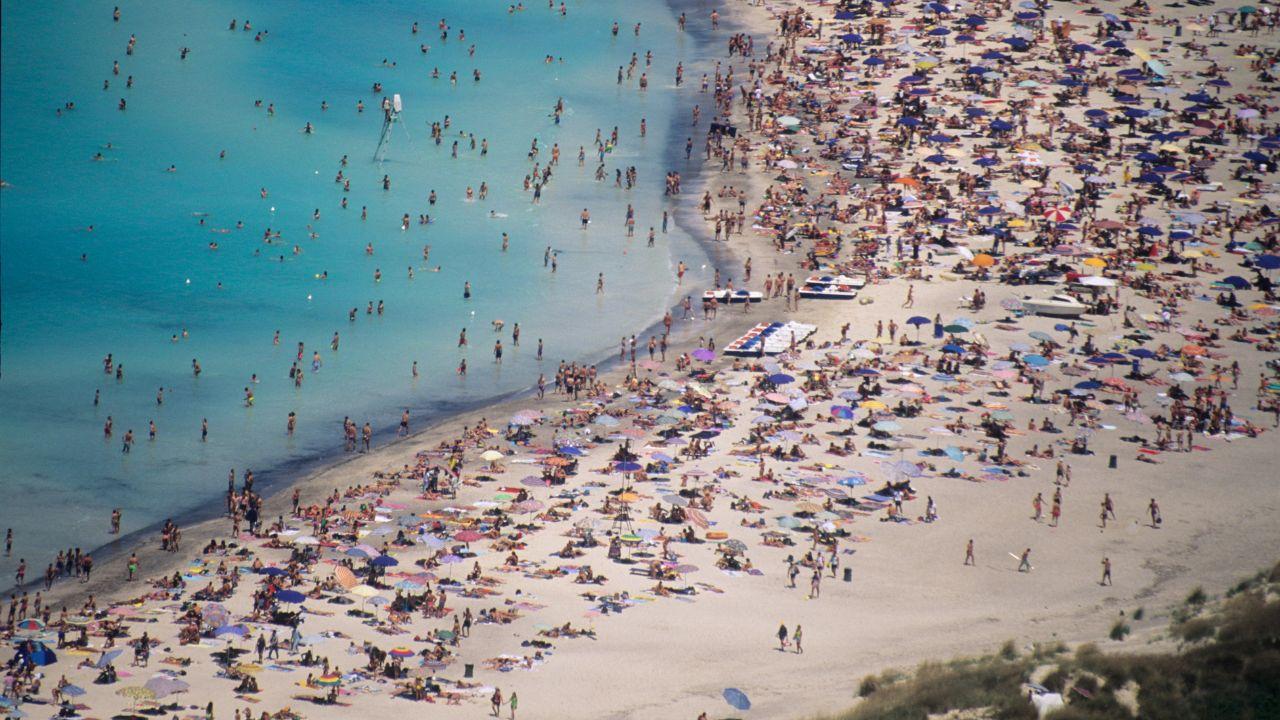 Una veduta delle Spiagge Bianche