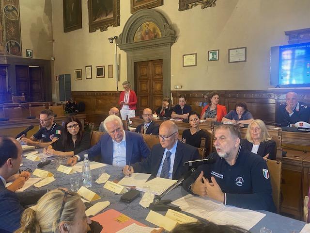 
	Giani, Sammartino e Ciciliarno all'incontro in Comune

