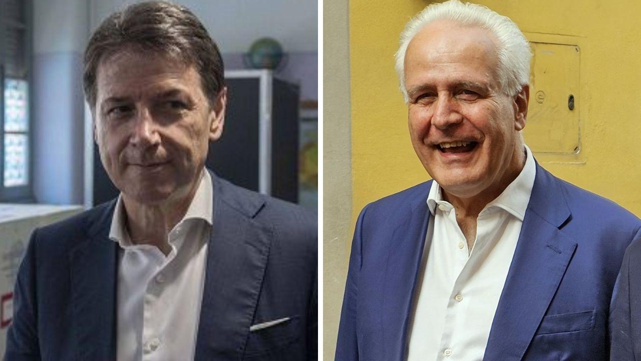 Giuseppe Conte e Eugenio Giani