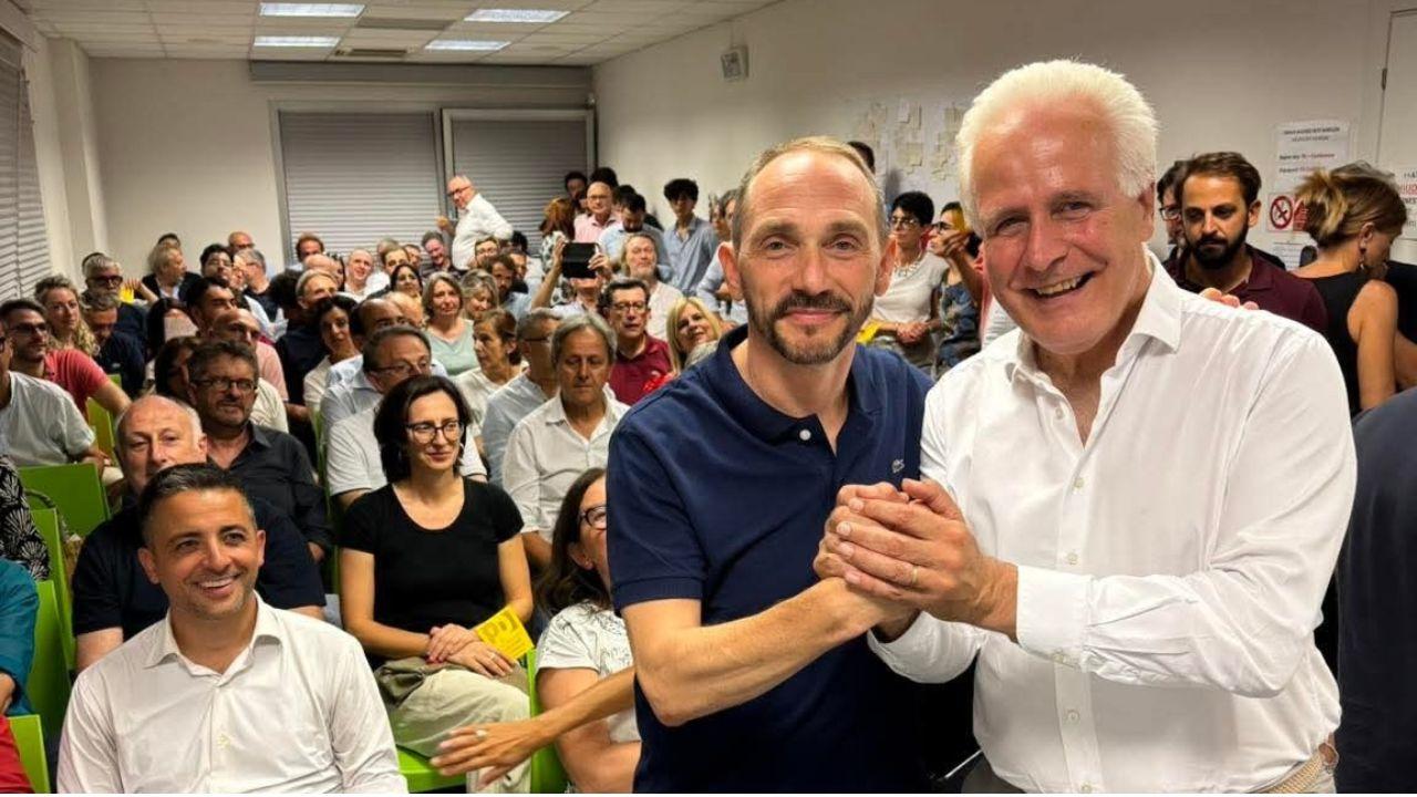 
	Emiliano Fossi con Eugenio Giani&nbsp;

