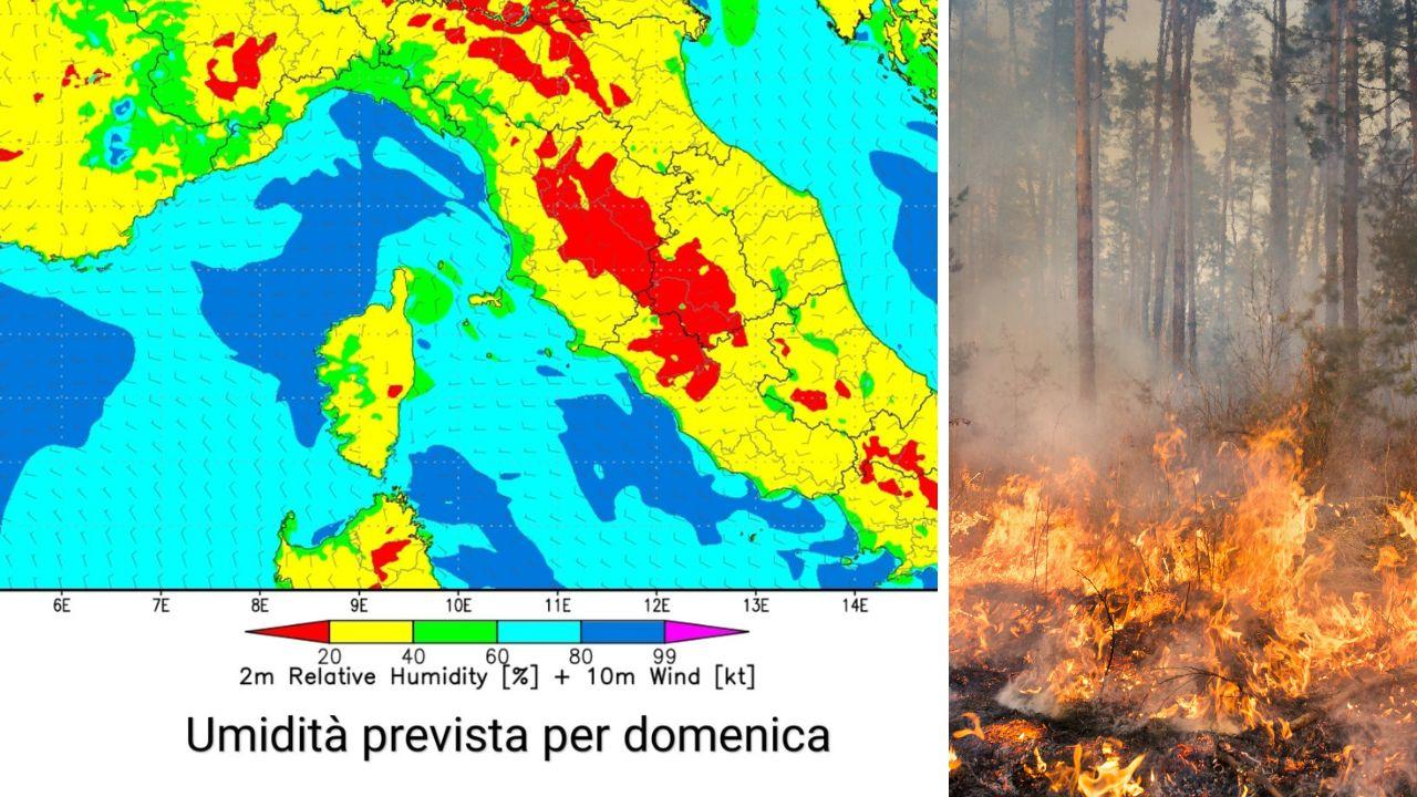 Previsto un clima secco e desertico