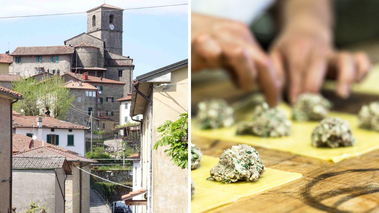 
	Uno scorcio di Piteglio

