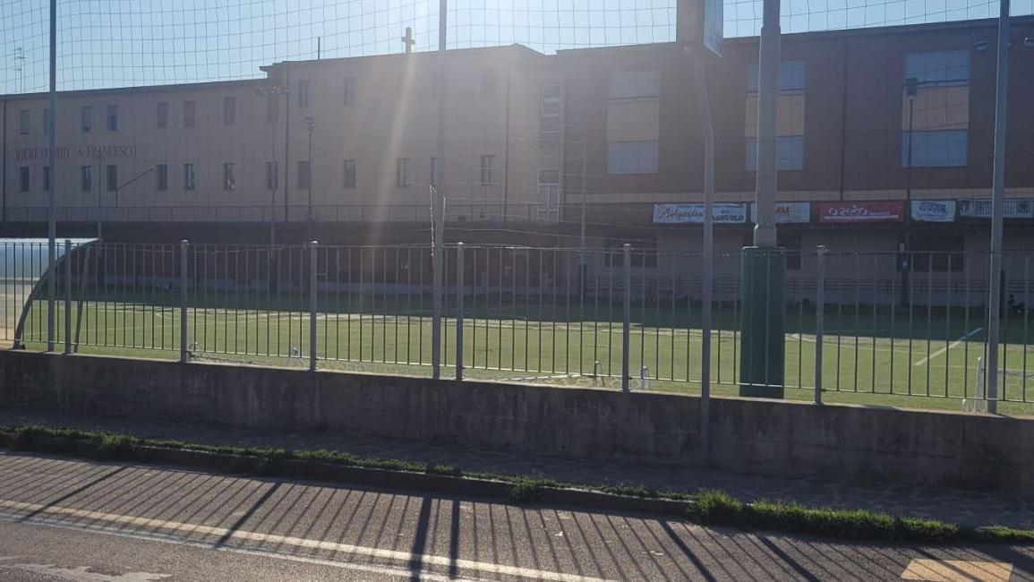 Una veduta esterna del ricreatorio di Sassuolo