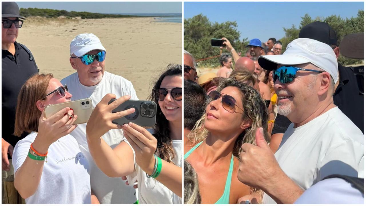 
	Pioggia di selfie con Vasco sulle spiegge pugliesi

