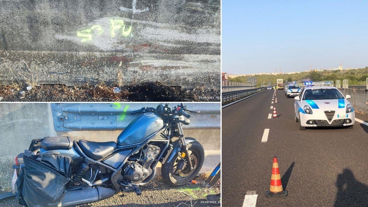 Con la moto finisce contro la barriera, una donna sbalzata per 15 metri – VIDEO