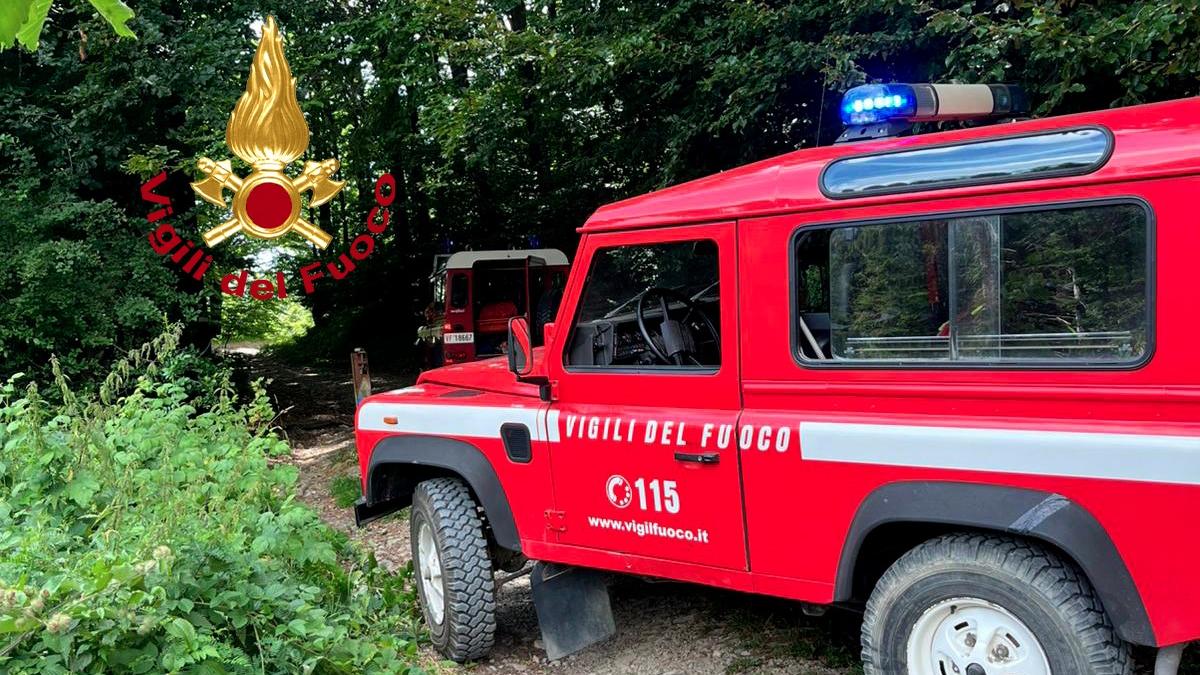 Lucca, recuperata persona caduta in un fosso