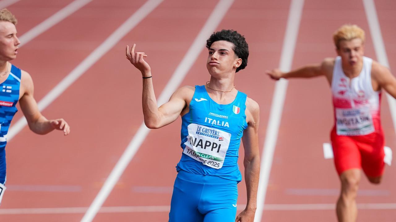 Il campione europeo Diego Nappi: “Un successo dedicato anche a Filippo Tortu, mi ha aiutato”