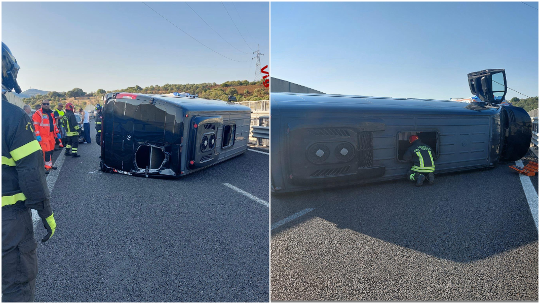 
	L'incidente stradale sull Ss 131 Dcn

