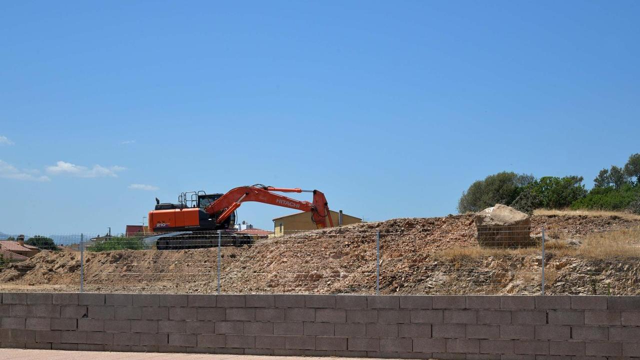 Il cantiere del progetto Pinqua in via Petta