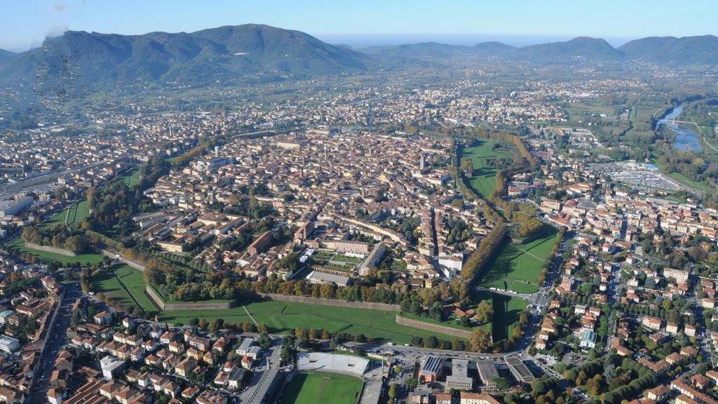 Lucca vista dall'alto