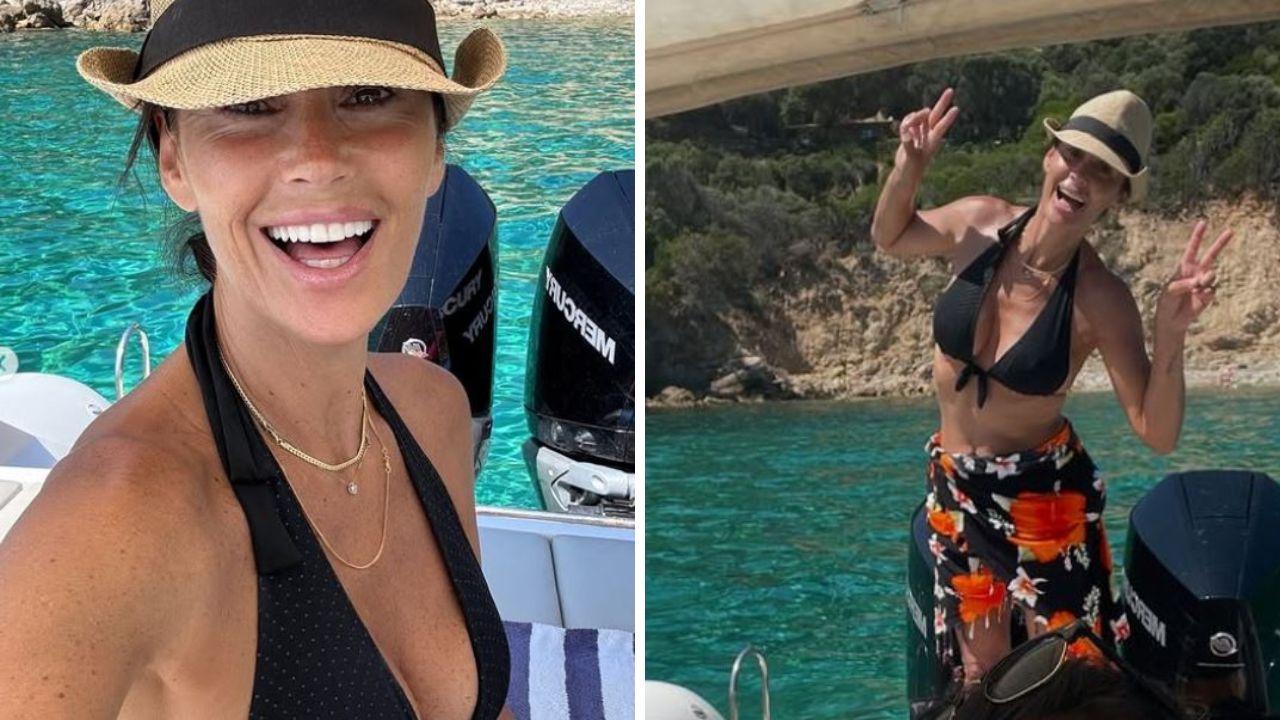 
	Samantha De Grenet in barca all'Argentario (foto dal profilo Instagram)

