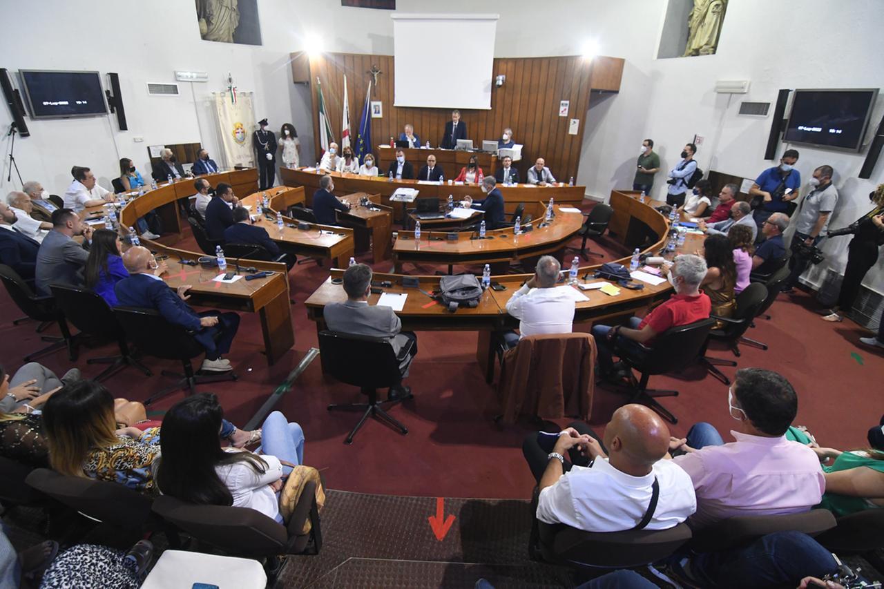 
	La seduta di insediamento del consiglio comunale in carica

