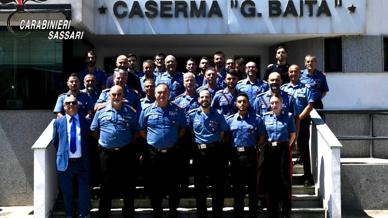 Carabinieri, il generale di divisione Iasson in visita nel Sassarese